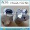 T38 Carbide tipped furnace tapping cross bit