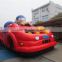 Fun red cars cheap inflatable obstacle course for sale