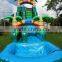 Lanqu long water slides inflatable trippo slide