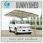 2015 Reinforce carport with polycarbonate sheet