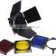 Four-leaf light barrier photo studio flash light