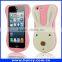 Silicon Rabbit Mobile Phone Cases for iphone 5 5s,Animal Case for IPhone