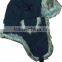 nylon & fake fur warm hat earflap hat