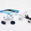 denture magnifying glass with light dental loupes headlight