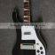 4 string rik neck through body unfinished electric bass guitar kit