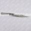 curved tip tweezer and mini straight tweezer with extra holding grip