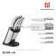 Royalty line knife set with stainless steel block