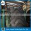 chevron patterned corrugated inclined rubber conveyor belt