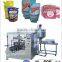 Liquid and paste condiment filling packing machine unit