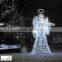 Hot sale lighted angel outdoor christmas decorations with nice design led light plastic christmas angel