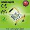 PSE certification 2400lm CE RoHS listed Waterproof IP65 10-50w led portable worklight 30w recharge flood light