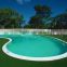Colored EPDM Granules, Rubber Flooring, Outdoor Swimming Pool (FL-A-72906)