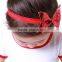 Top Baby Girls Hair Bands Baby Girl's Red Headbands Hairband Ribbon Hair Bow Satin Children's Hairbands