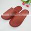 red soft hotel disposable slippers