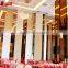 sliding folding door movable partition for marquee wedding room