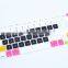 silicone cover for mac keyboard cover , for 13" macbook silicone keyboard cover