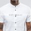 latest shirt designs for men 2016 short sleeve button front skinny mens business dress shirts                        
                                                Quality Choice