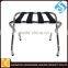 chrome luggage rack for hotel bedroom