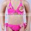Pink bowknot girls pictures children fashion bikini,young girls in bikini