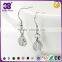 factory jewelry with thailand silver earring of custom printed earring