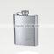 Embossing delicate hip flask/ stainless steel mini flask/ standard size hip flask
