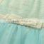 Aqua Pink color kids party wear dresses for girls of 2-6 years