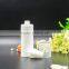 80ml white color cosmetic airless lotion pump bottle