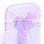 Organza Chair cover Organza sashes for Wedding or hotel chairs factory direct