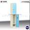 blue key lock wardrobe vertical double door wardrobe locker furniture