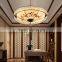New Chinese style classical droplight cloth round the study bedroom teahouse hotel lighting restaurant hand-painted Lighting