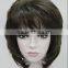 Fashion Medium Brown Short Women Ladies Daily Natural Full Wig for work N511