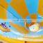 Big tornado Indoor playground tube slides