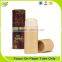 Custom recycled brown kraft paper tube lip balm