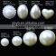 Trending hot products plastic pearl beads from china wholesale half heart decoration abs loose pearl 791-798