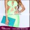 hot sale cocktail bodycon sexy prom dresses strapless green summer dress 2015 backless sequin mini women dresses