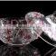 Europe style crystal glass candy jar & dry fruit storage container