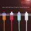 China Factory Price high quality 1m round led light usb cable for android phone