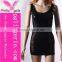 Sexy Hot Club Black Dresse,Sleeveless Fashion Pu Leather Dress,Cheap Bandage Dress