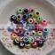 7*10mm Hot sale Acrylic Evil Eye Resin Round Beads For Bracelet