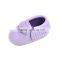 Baby Girls Mary Jane Flower Baby Shoes PU Leather Baby Moccasins Gold Bow Girls First Walker Toddler Moccs