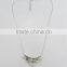 Exquisite pipe marquise crystal necklace