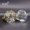 2 1/6 inch clear bling zinc base kitchen dining room furniture glass door lock knobs