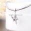 S035 Globalwin Fairy Design Silver Jewelry Silver Angel Wing Charms Wholesale