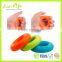 3 PCS Set Hand Gripper Silicone Ring, 3 Level Resistance Strength Trainer Exerciser