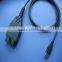 J1962 OBD2 usb cable for car diagnostic
