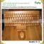 2.4GHz wireless bamboo keyboard and mouse waterproof keyboard+ wireless mouse