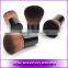 Professional Synthetic black handle Kabuki brush in pouch Kabuki brush JDK