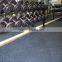 shockproof gym rubber flooring