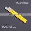 carbon steel cold chisel with two-tone rubber grip