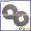 tungsten carbide round blade for cutting plastic knife